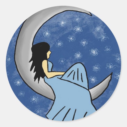 Sticker Rond lune (Devant)