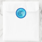 Sticker Rond Lune bleue (Sac)