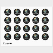 Sticker Rond Lune étoiles nuit étoilée phases wiccan chic (Feuille)