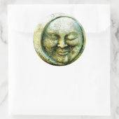 Sticker Rond Lune mystique (Sac)