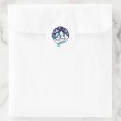 Sticker Rond L'univers (Sac)