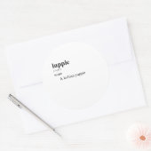 STICKER ROND LUPPIE (Enveloppe)