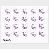 Sticker Rond Lupus BUTTERFLY 3.1 (Feuille)
