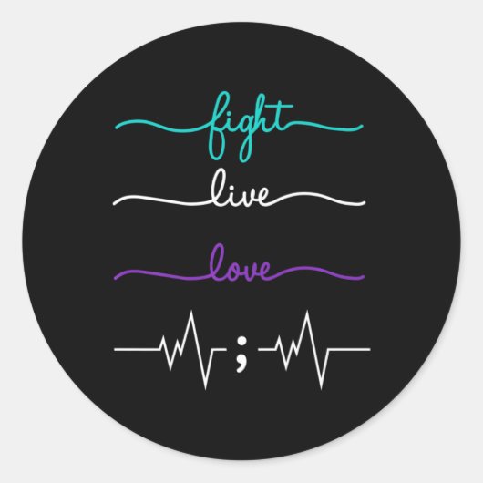 STICKER ROND LUTTE (Devant)