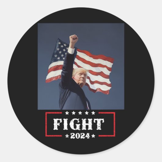 Sticker Rond Lutte 2024 (Devant)