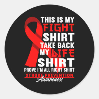 Sticker Rond Lutte contre la maladie Prévention des accidents c