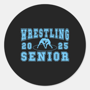 Sticker Rond Lutte de nuit senior lutte senior seniors 2025 Gra