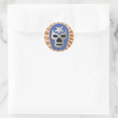 Sticker Rond Lutte mexicaine Lucha Libre (Sac)