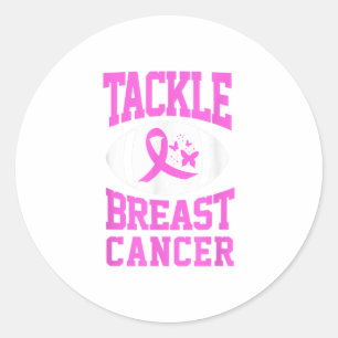 Sticker Rond Lutter contre le cancer du sein Sensibilisation au