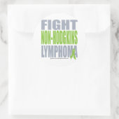 Sticker Rond Lutter contre le lymphome non hodgkins (Sac)