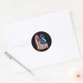 Sticker Rond Lutter contre le suicide Prévention Vous _2 (Enveloppe)