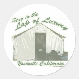 Sticker Rond Luxe de Yosemite