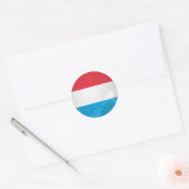 Sticker Rond Luxembourg (Enveloppe)