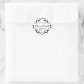 Sticker Rond Luxury elegant soap handmade label business (Sac)