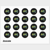 Sticker Rond Lviv Ukraine 1 (Feuille)