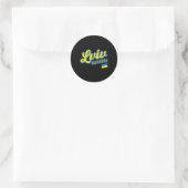 Sticker Rond Lviv Ukraine 1 (Sac)