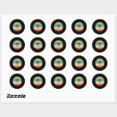 Sticker Rond Lviv Ukraine 3 (Feuille)