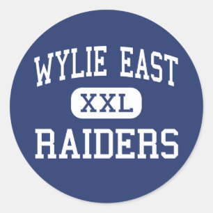 Sticker Rond Lycée est de Wylie - voleurs - - Wylie le Texas