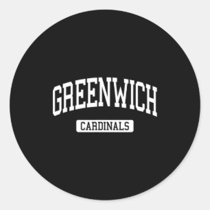 Sticker Rond Lycée Greenwich hs greenwich ct universitaire