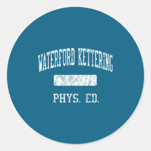 Sticker Rond lycée Waterford Kettering hs Waterford mi