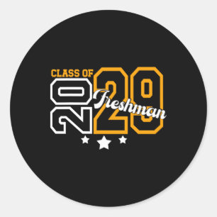 Sticker Rond Lycéen de la promotion 2029 rentrée scolaire Lycée
