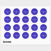 Sticker Rond Lymphangioleiomyomatose (Feuille)