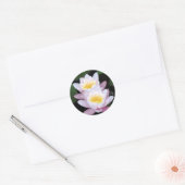 Sticker rond Lys d'eau (Enveloppe)