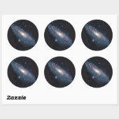 Sticker Rond M31 Andromeda Galaxy (Feuille)