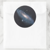 Sticker Rond M31 Andromeda Galaxy (Sac)