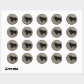 Sticker Rond M4 Orignal (Feuille)
