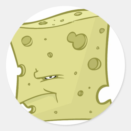 Sticker Rond M. Cheese (Devant)