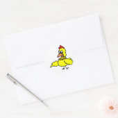 Sticker Rond M. Chicken (Enveloppe)
