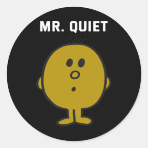 Sticker Rond M. Conception silencieuse