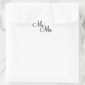 Sticker Rond M. et Mme Cupcake Toppers (Sac)