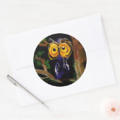 Sticker Rond M. Owl (Enveloppe)