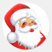 Sticker Rond M. Père Noël (Devant)