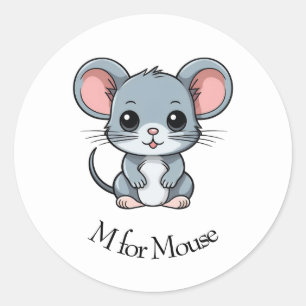 Sticker Rond M pour souris
