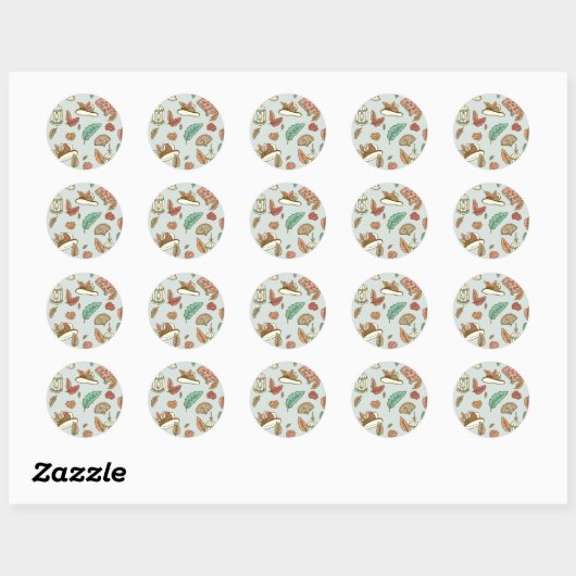 Sticker Rond Ma belle-fille (Feuille)