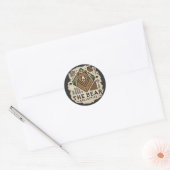 Sticker Rond Ma collection d'ours (Enveloppe)