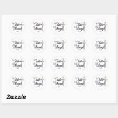 Sticker Rond Ma foi (Feuille)