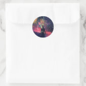 Sticker Rond Ma Galaxie (Sac)