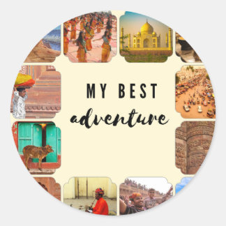 STICKER ROND MA MEILLEURE AVENTURE