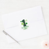 Sticker Rond Ma première St. Patrick’s Day ☘️ (Enveloppe)