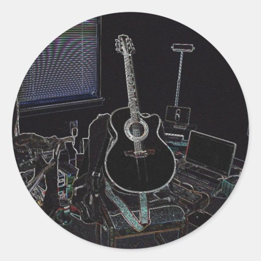 Sticker Rond Ma Takamine (Sticker-Large) (Devant)