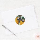 Sticker Rond Macaws (Enveloppe)