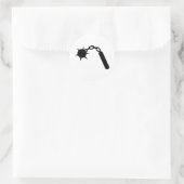 Sticker Rond Mace (Sac)