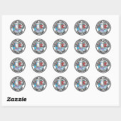 Sticker Rond Machine Learning (AI) - Consultant (Feuille)