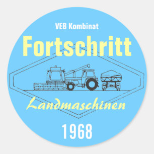 Sticker Rond Machines agricoles RDA