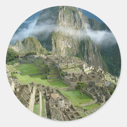 Sticker Rond machu (Devant)