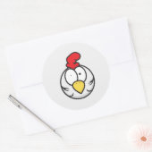 Sticker Rond Macon et amis : Marsala Decal (Enveloppe)